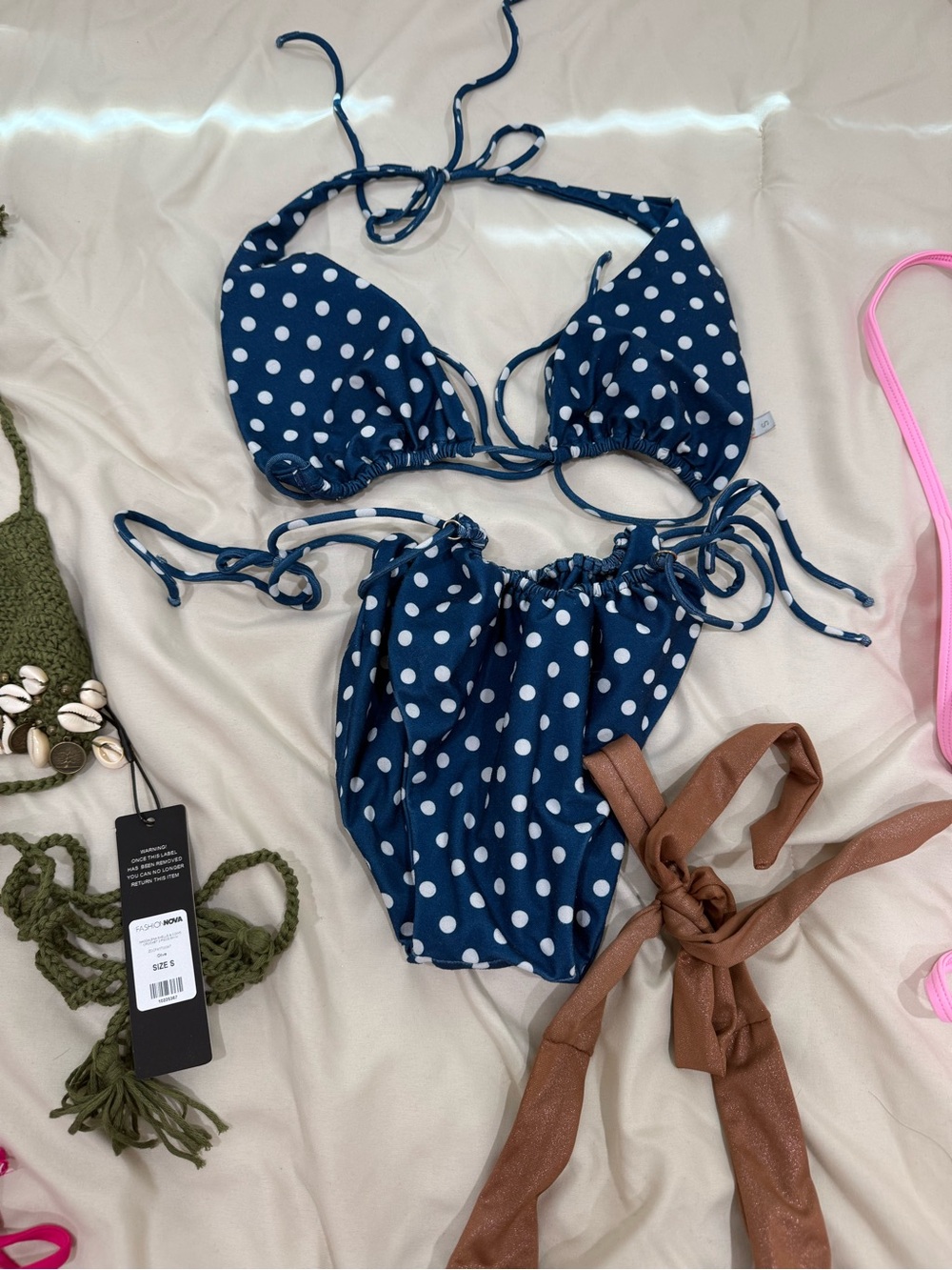 Women’s Bikini Bundle Lot | 6 Swim Sets | XS/S/M - Picture 6 of 7